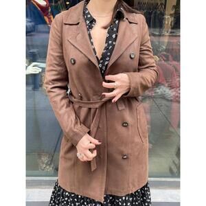 Chocolate Trench Coat